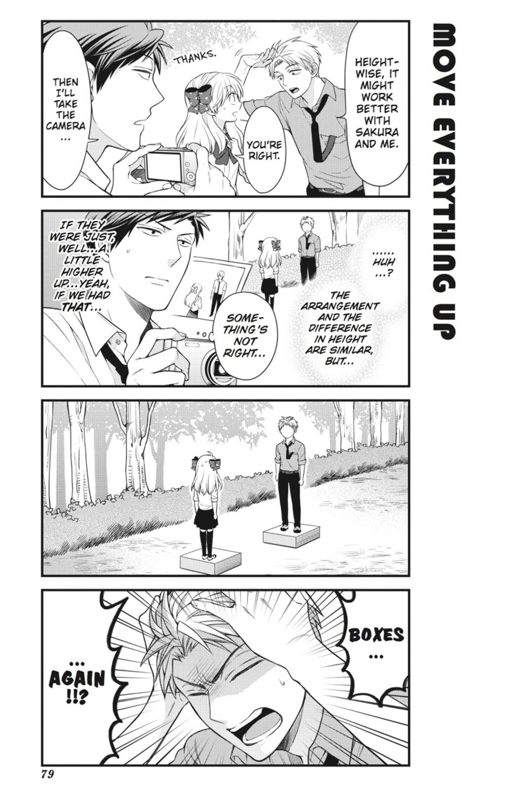Monthly Girls’ Nozaki-kun Chapter 36 — page 7