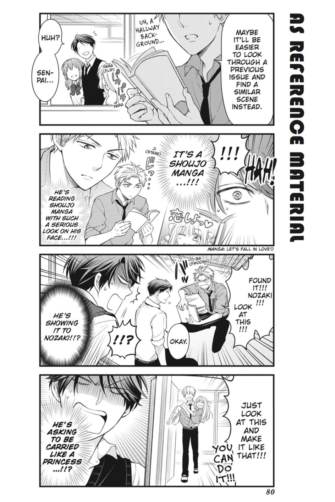 Monthly Girls’ Nozaki-kun Chapter 36 — page 8