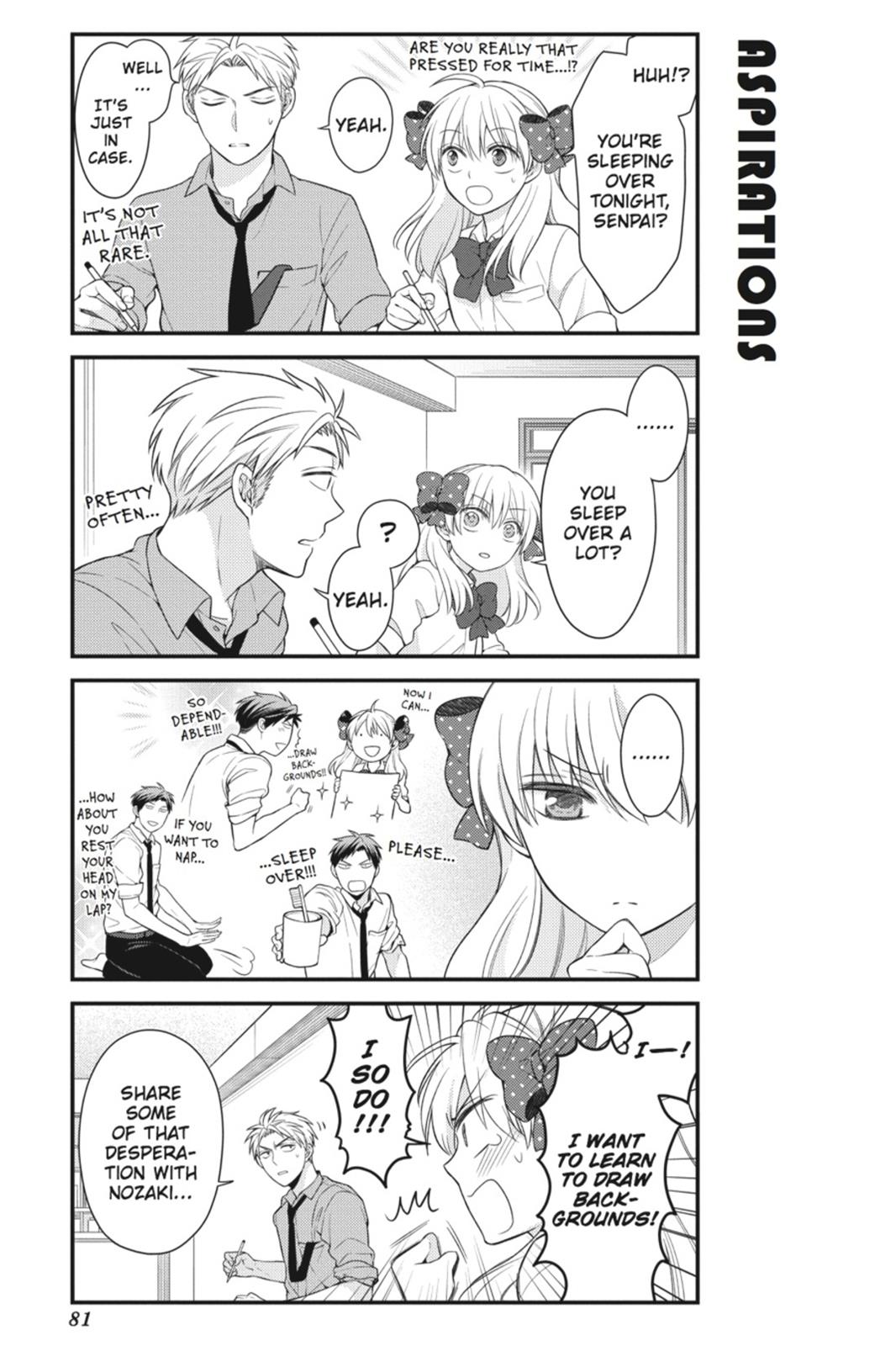 Monthly Girls’ Nozaki-kun Chapter 36 — page 9