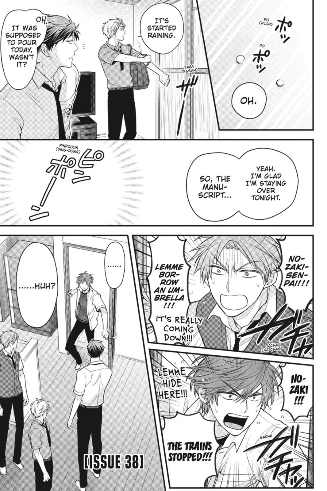 Monthly Girls’ Nozaki-kun Chapter 38 — page 1