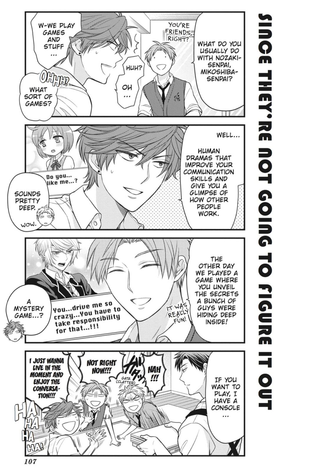Monthly Girls’ Nozaki-kun Chapter 38 — page 5