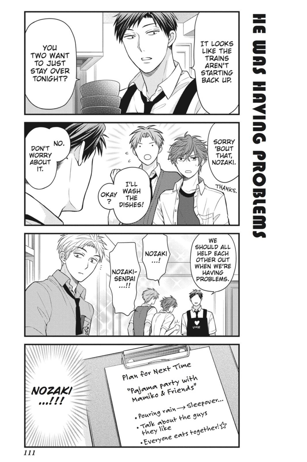 Monthly Girls’ Nozaki-kun Chapter 38 — page 9