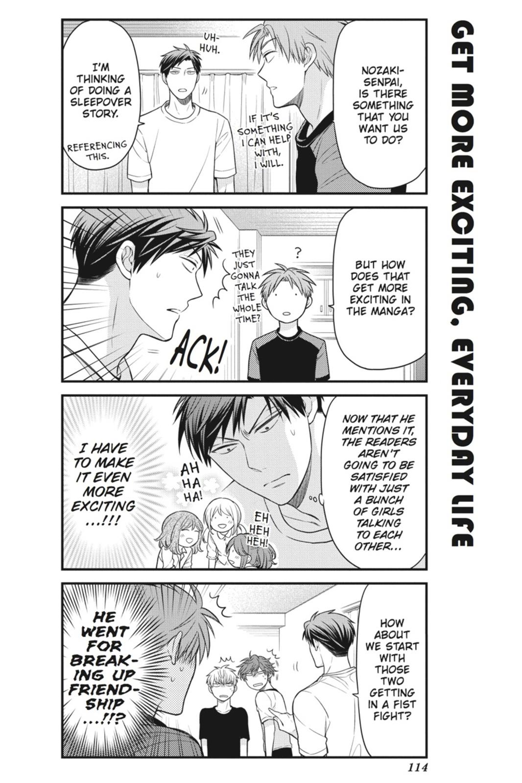 Monthly Girls’ Nozaki-kun Chapter 38 — page 12