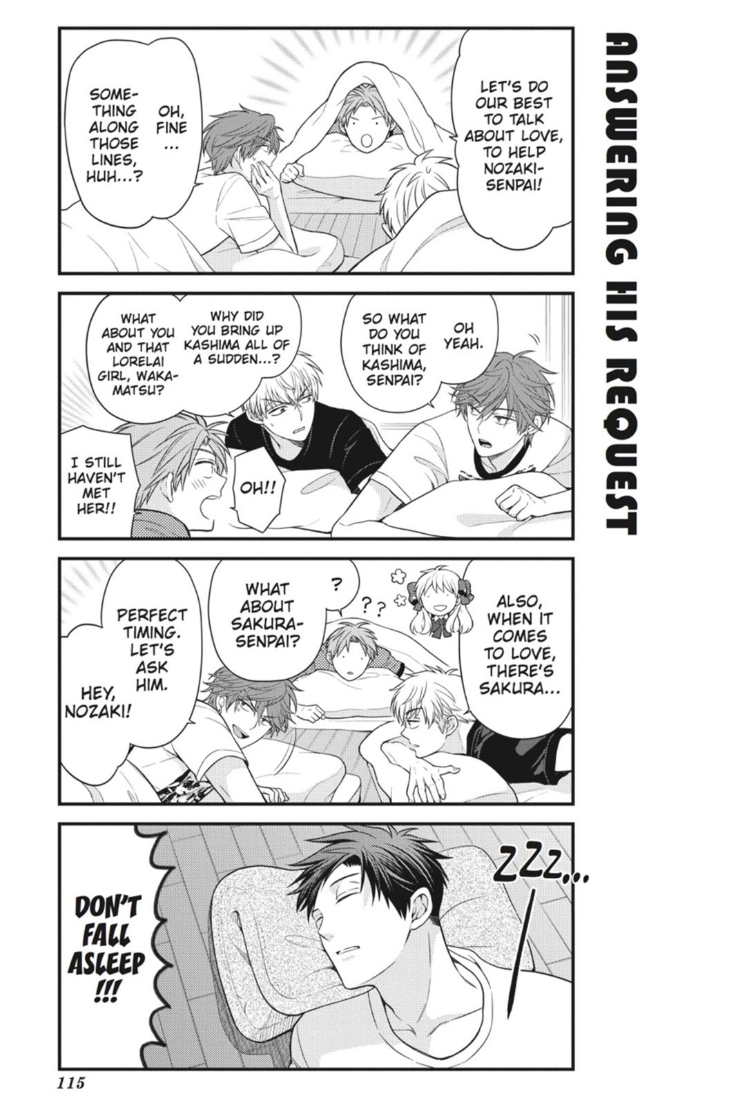 Monthly Girls’ Nozaki-kun Chapter 38 — page 13