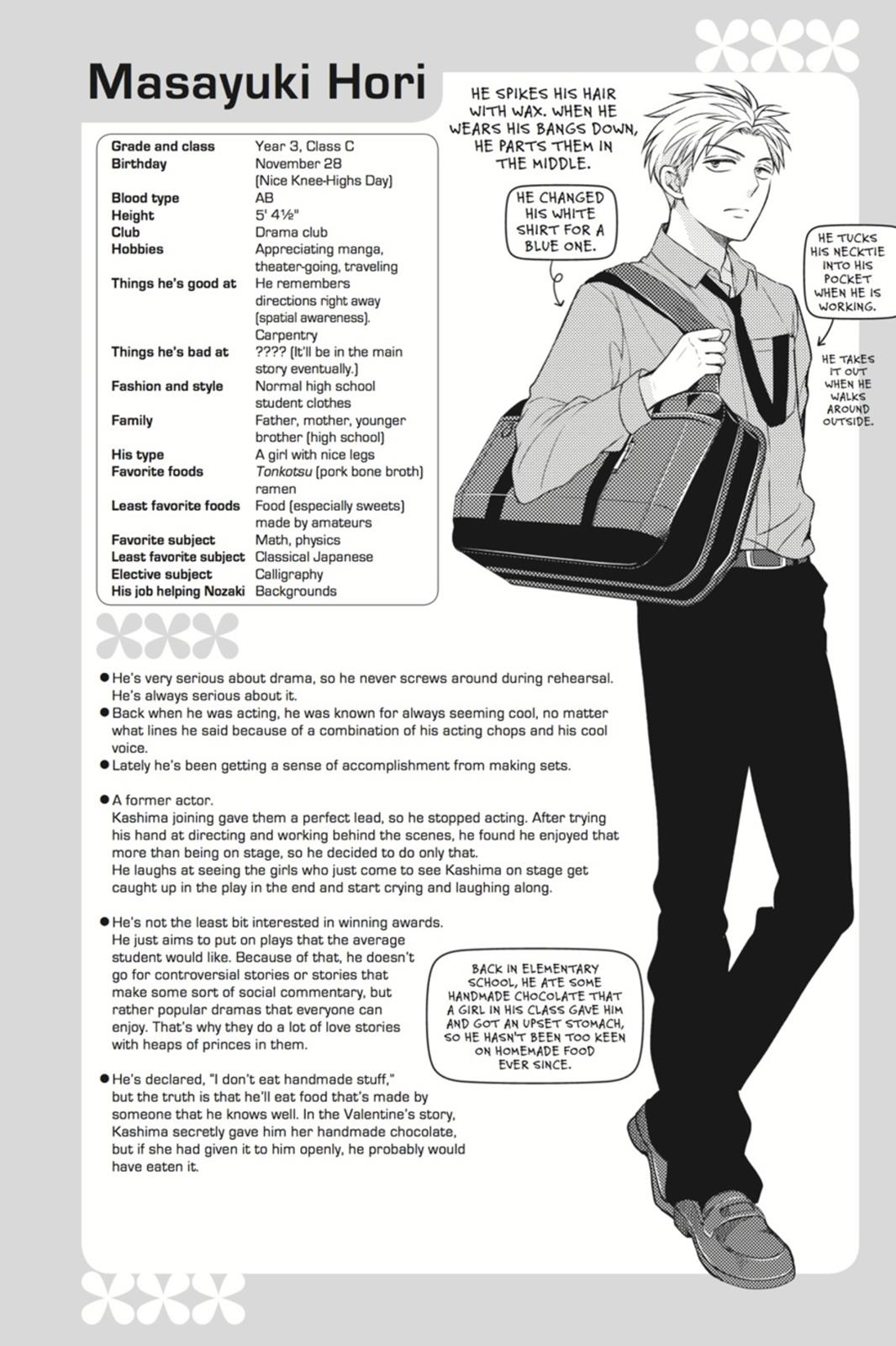 Monthly Girls’ Nozaki-kun Chapter 40.5 — page 8