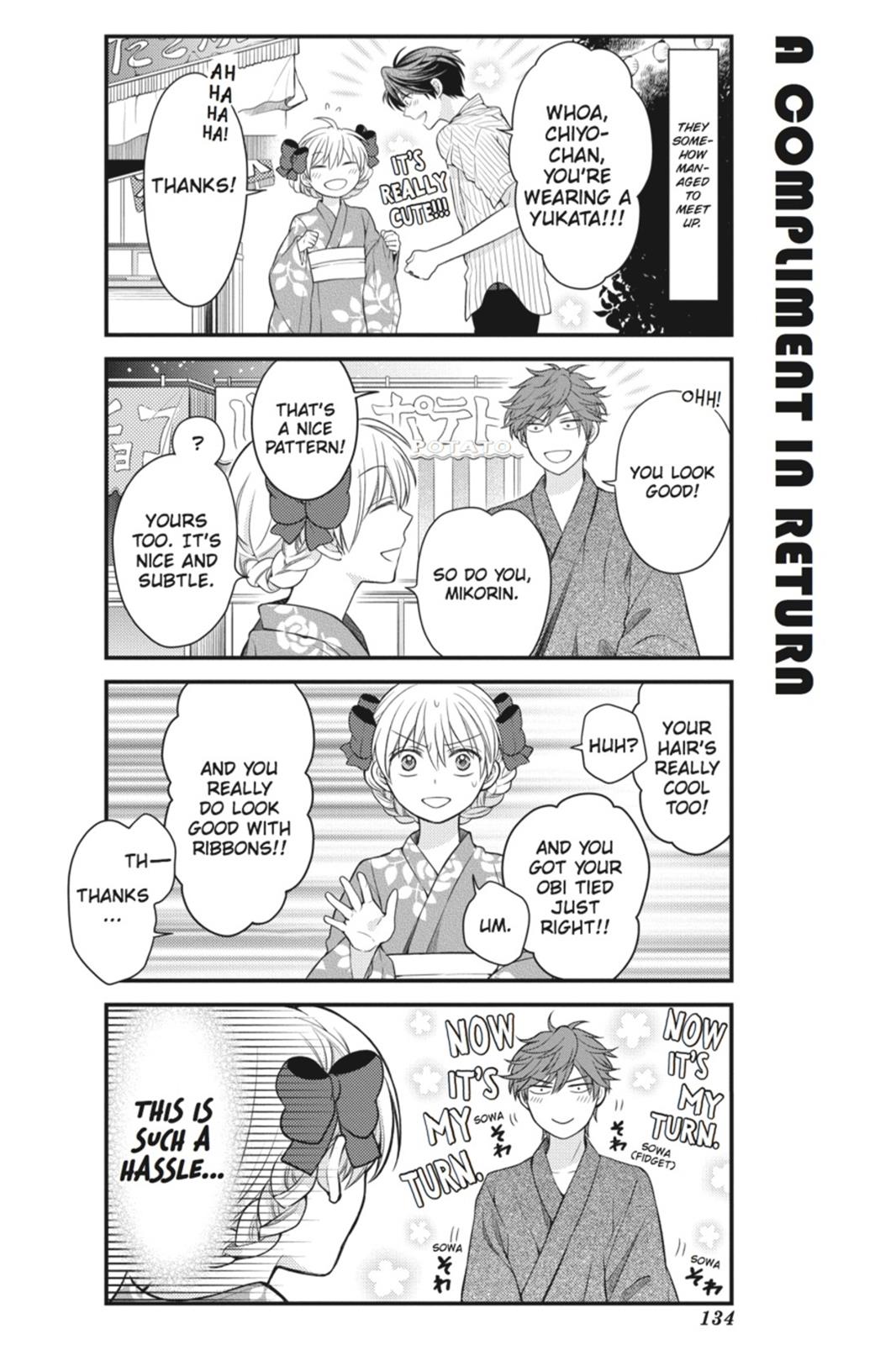 Monthly Girls’ Nozaki-kun Chapter 40 — page 4
