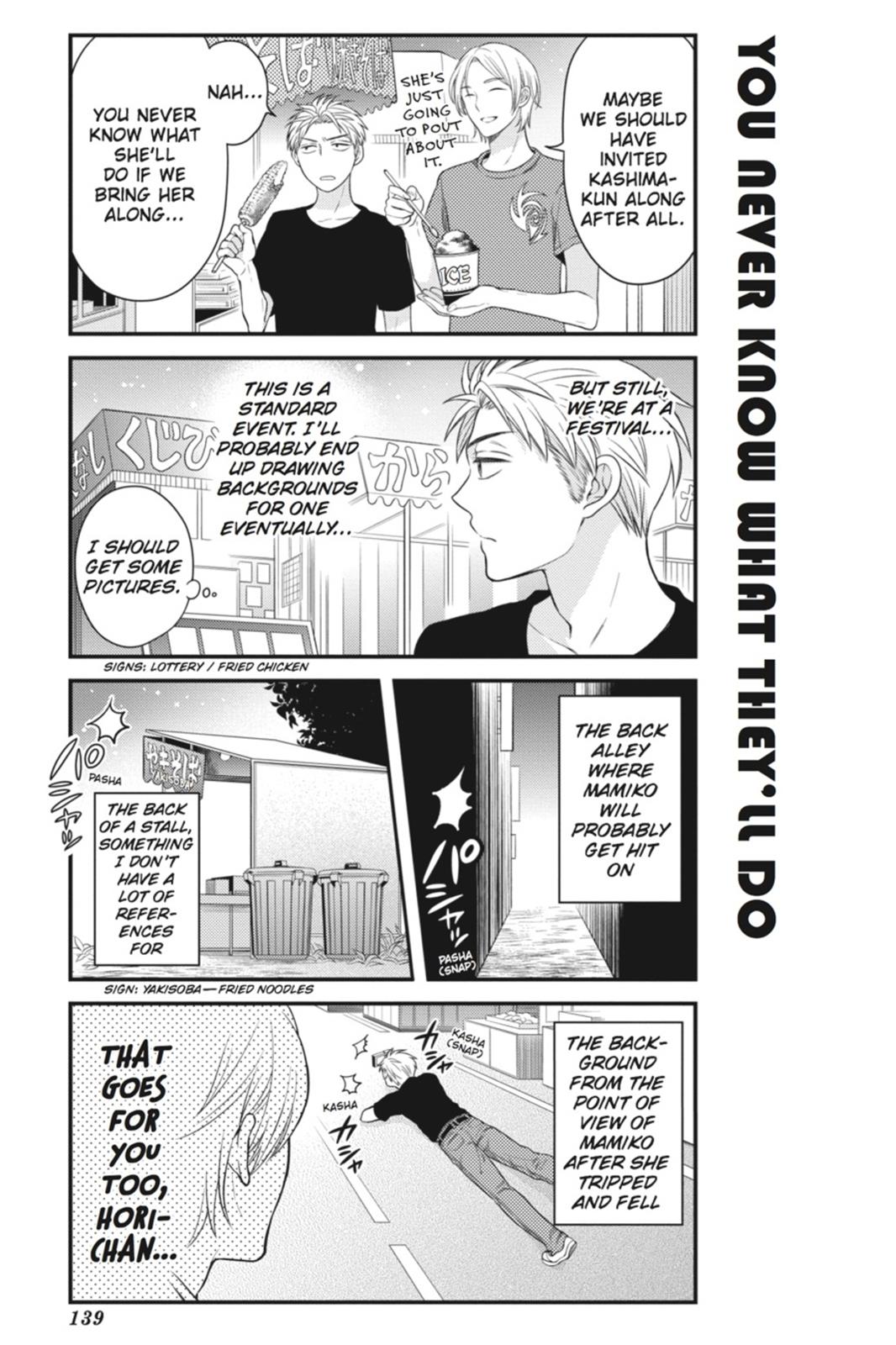 Monthly Girls’ Nozaki-kun Chapter 40 — page 9