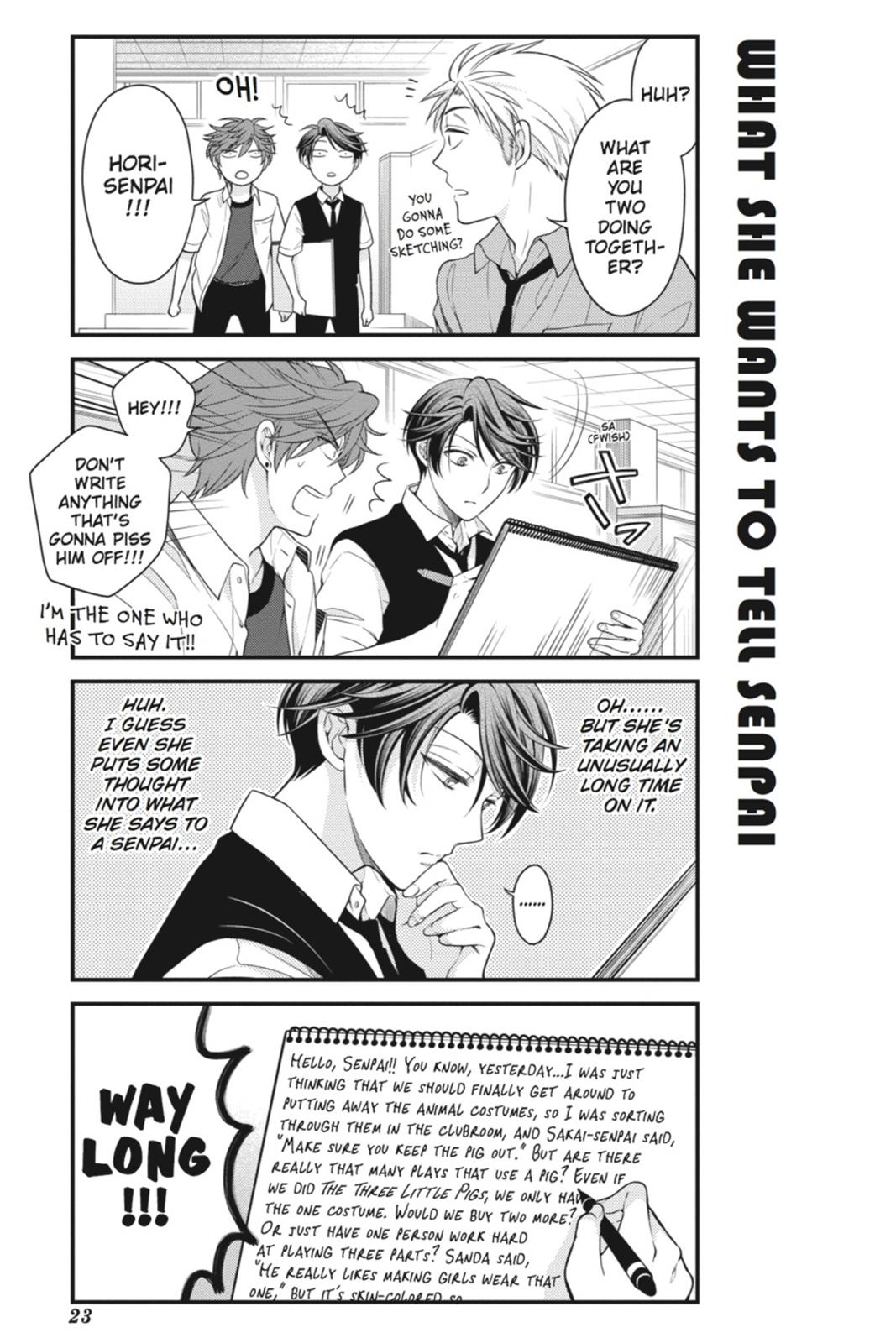 Monthly Girls’ Nozaki-kun Chapter 42 — page 7