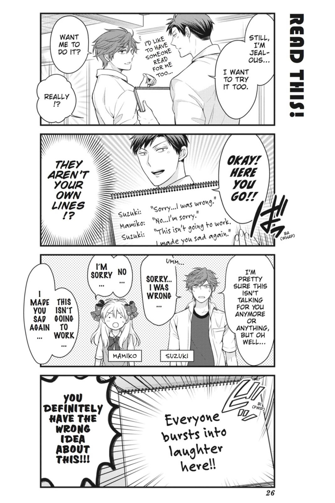 Monthly Girls’ Nozaki-kun Chapter 42 — page 10