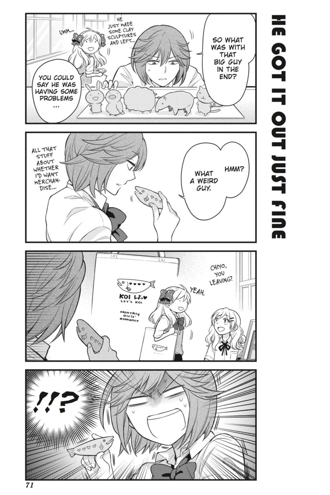 Monthly Girls’ Nozaki-kun Chapter 45 — page 13
