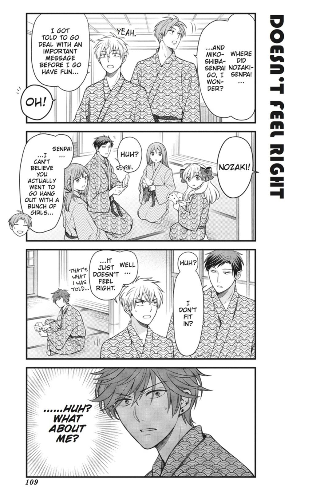 Monthly Girls’ Nozaki-kun Chapter 48 — page 7