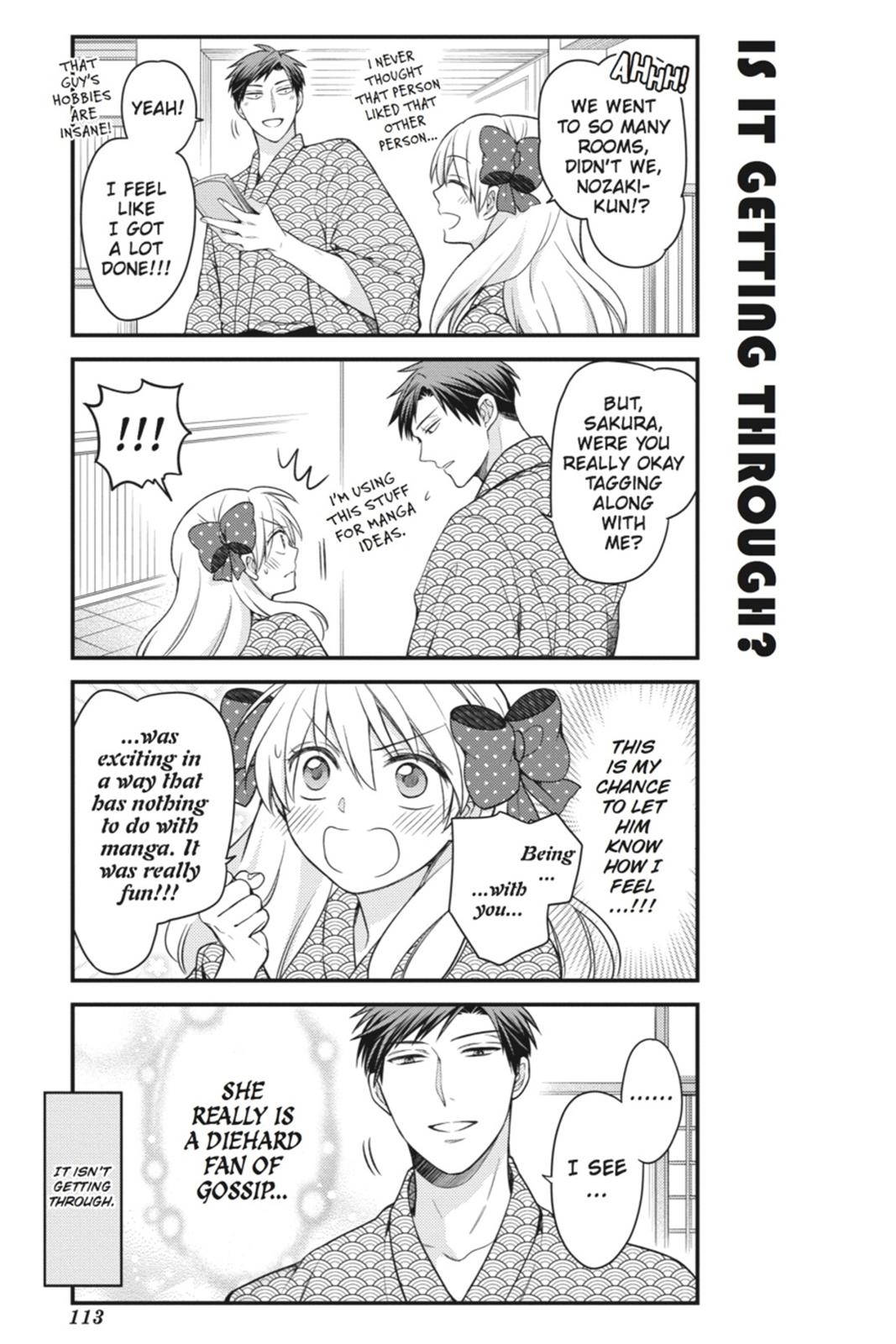 Monthly Girls’ Nozaki-kun Chapter 48 — page 11