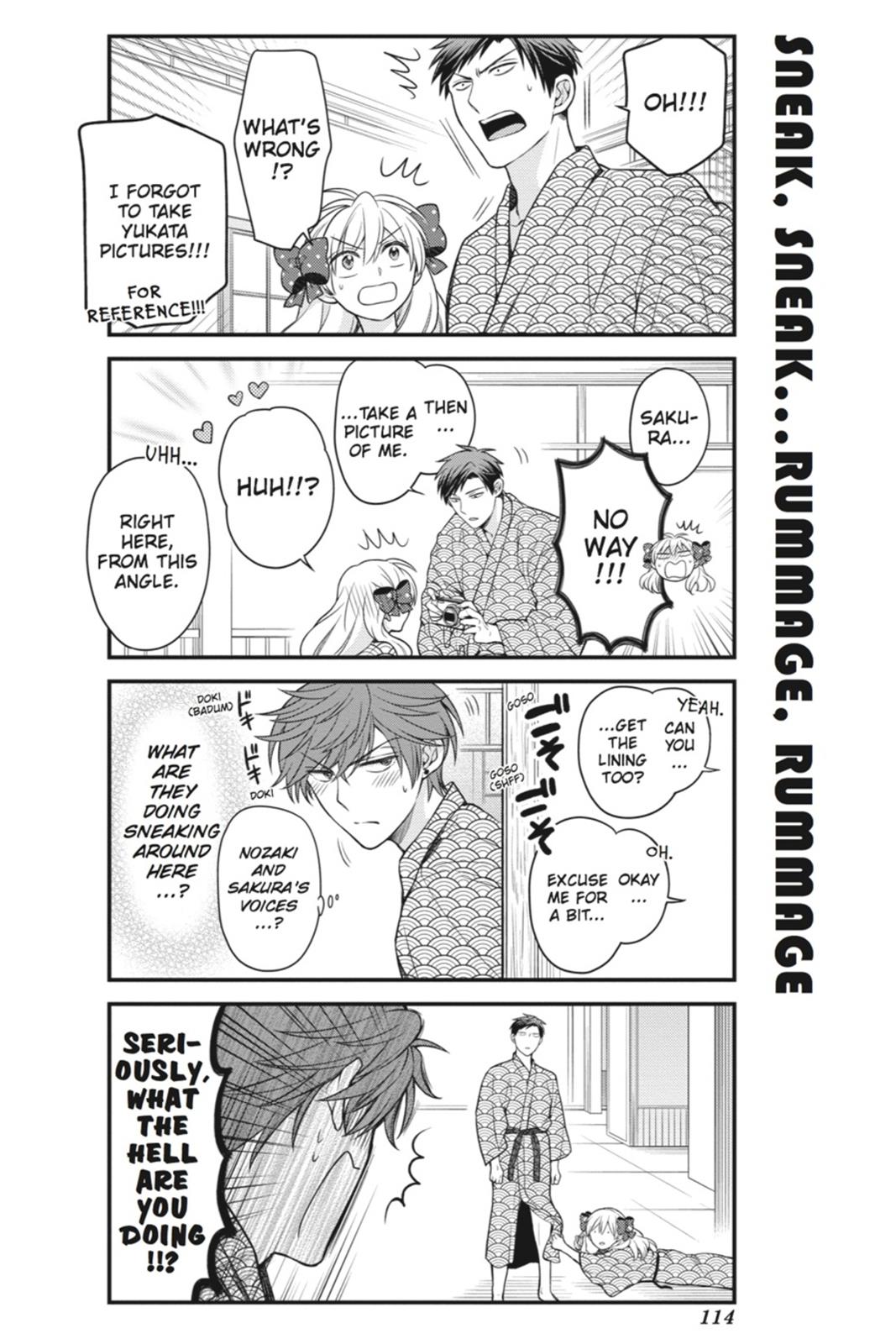 Monthly Girls’ Nozaki-kun Chapter 48 — page 12