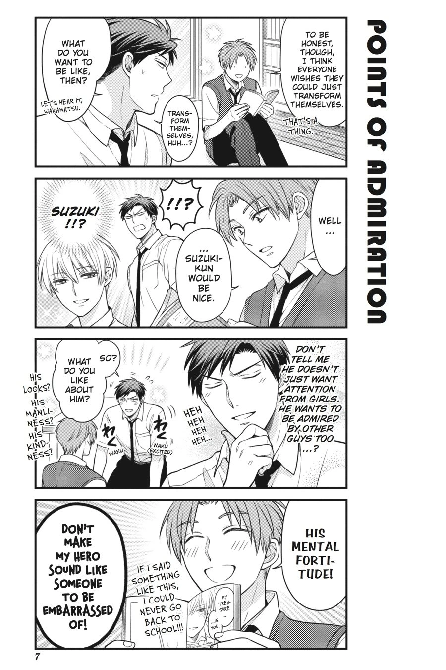Monthly Girls’ Nozaki-kun Chapter 51 — page 8