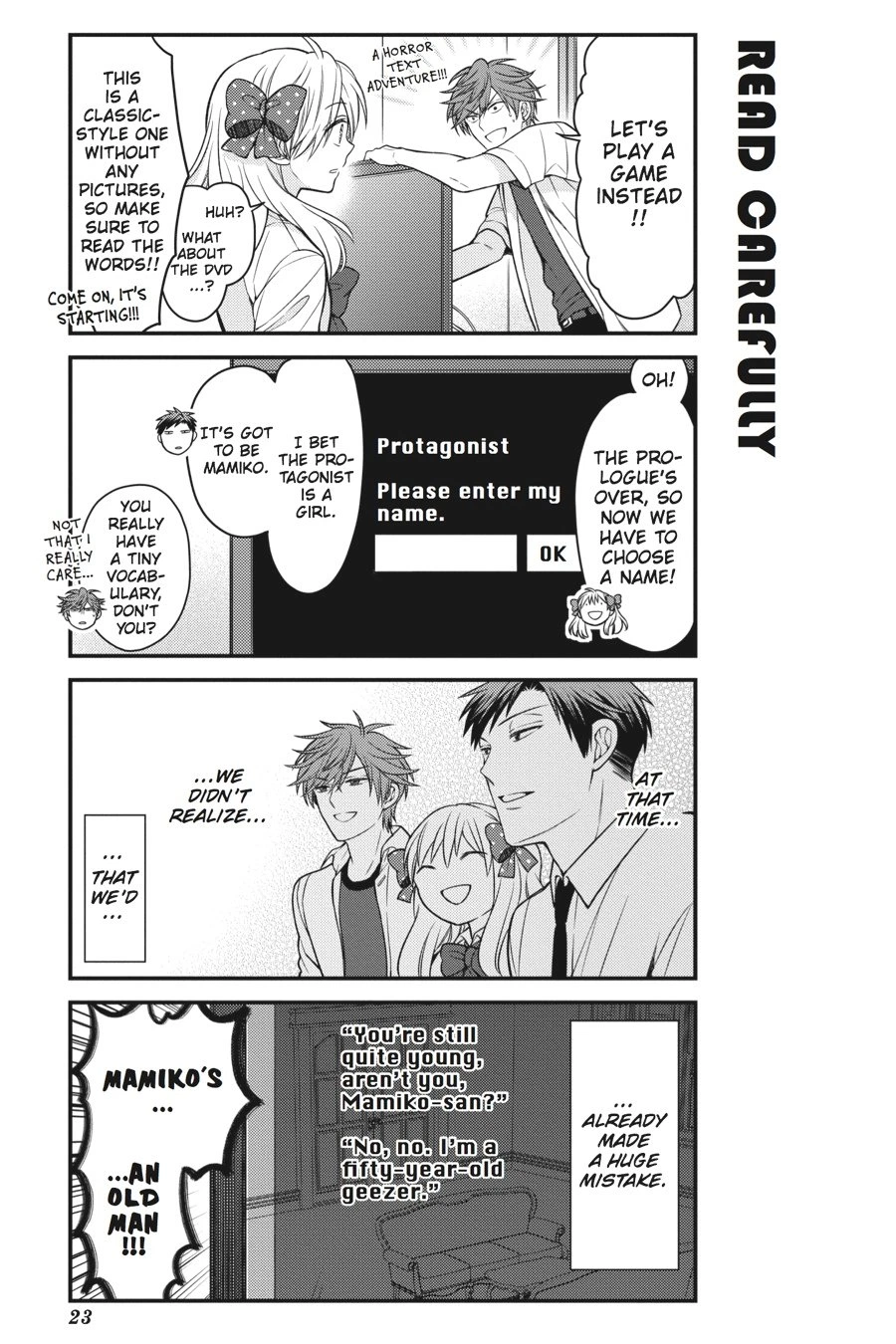 Monthly Girls’ Nozaki-kun Chapter 52 — page 5