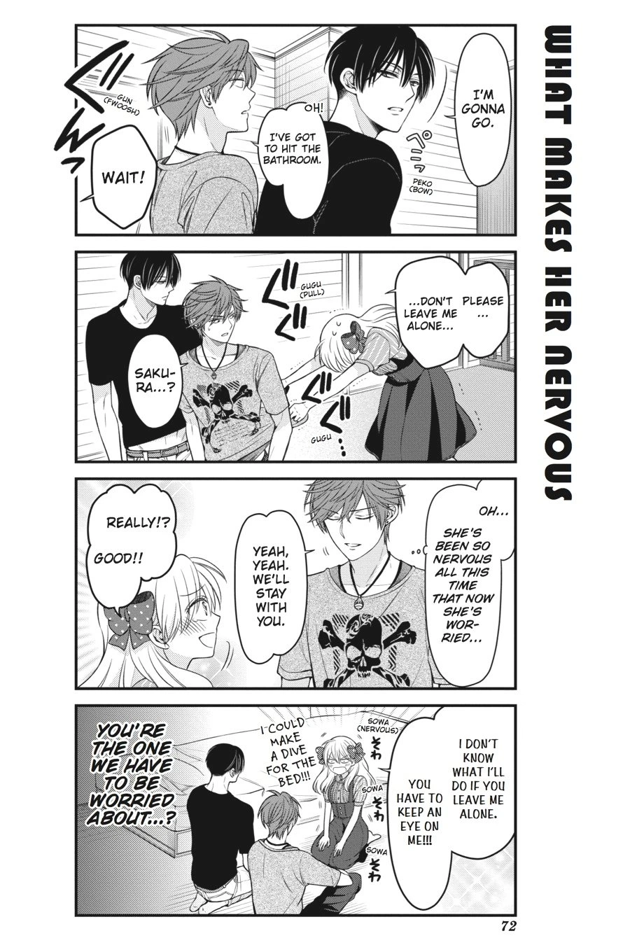 Monthly Girls’ Nozaki-kun Chapter 55 — page 10
