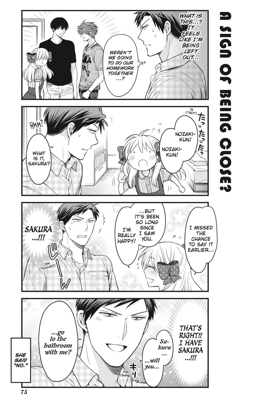 Monthly Girls’ Nozaki-kun Chapter 55 — page 13