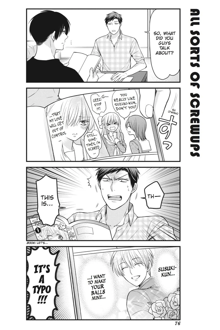 Monthly Girls’ Nozaki-kun Chapter 55 — page 14