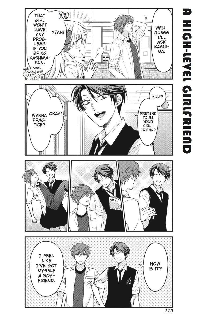 Monthly Girls’ Nozaki-kun Chapter 58 — page 4