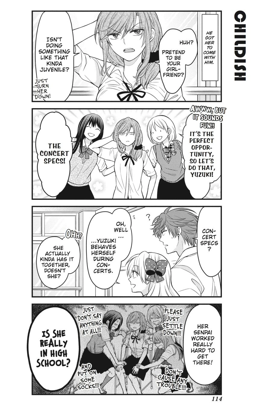 Monthly Girls’ Nozaki-kun Chapter 58 — page 8