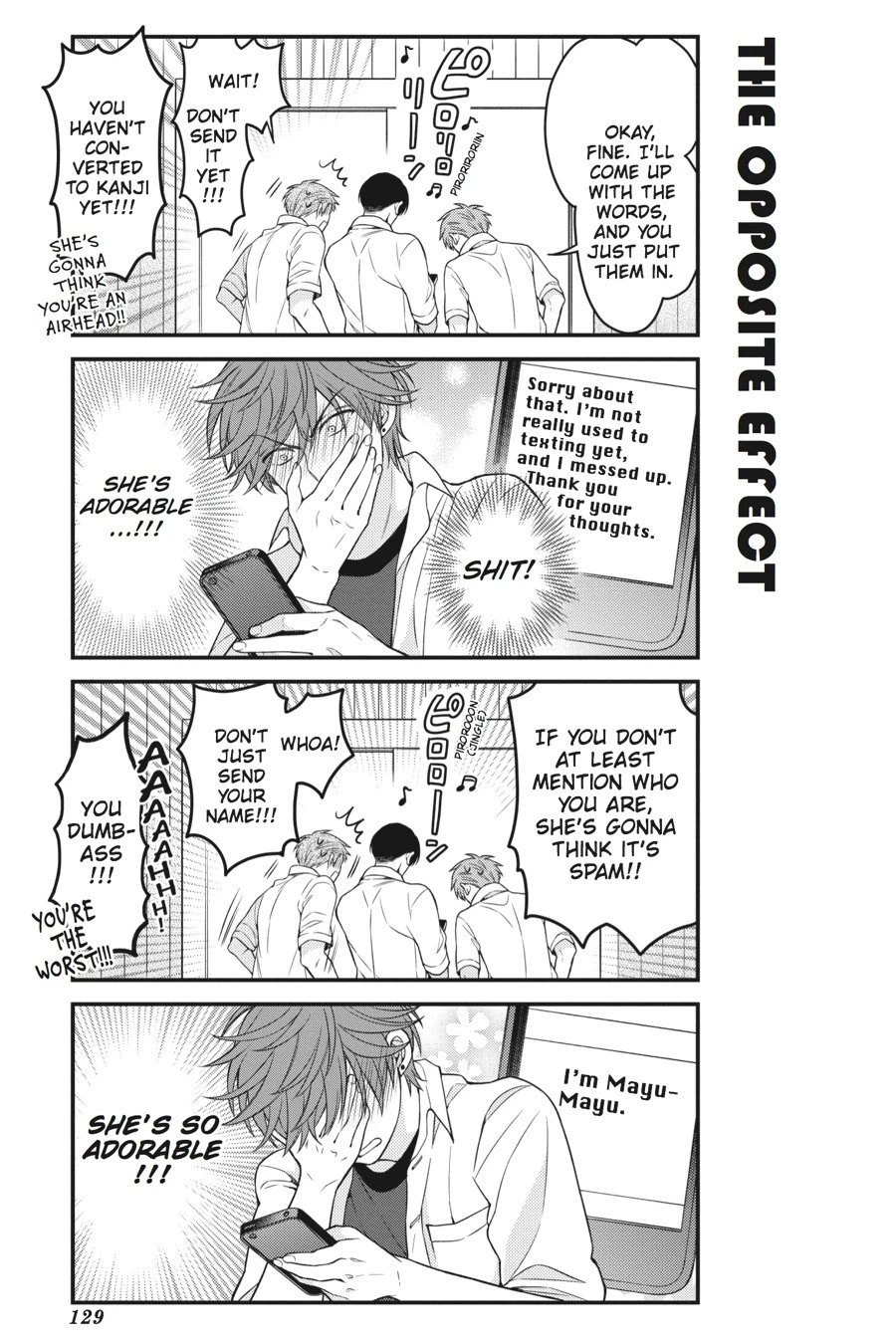 Monthly Girls’ Nozaki-kun Chapter 59 — page 9
