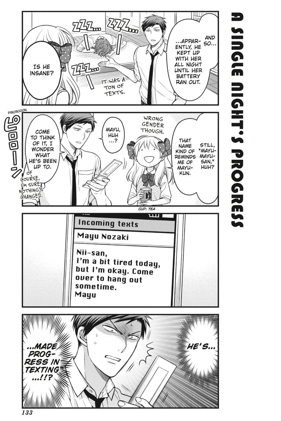 Monthly Girls’ Nozaki-kun Chapter 59 — page 13