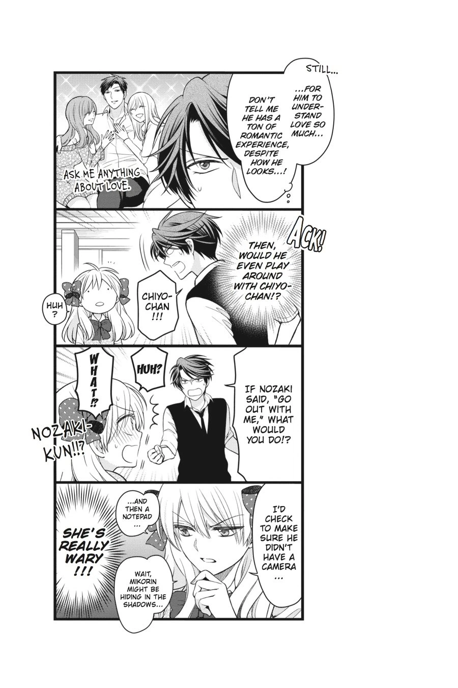 Monthly Girls’ Nozaki-kun Chapter 60 — page 15