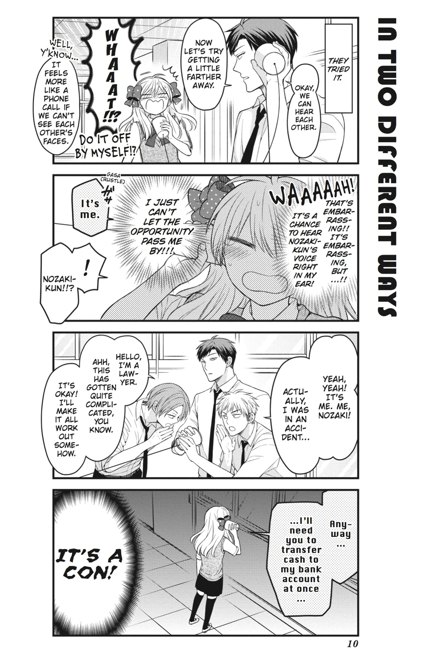 Monthly Girls’ Nozaki-kun Chapter 61 — page 13