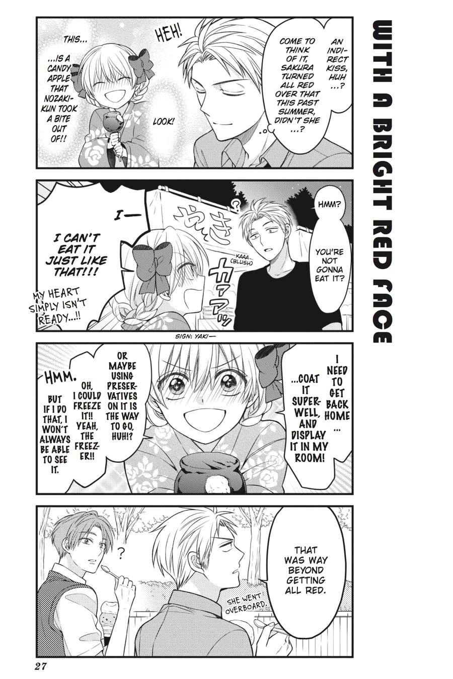 Monthly Girls’ Nozaki-kun Chapter 62 — page 11