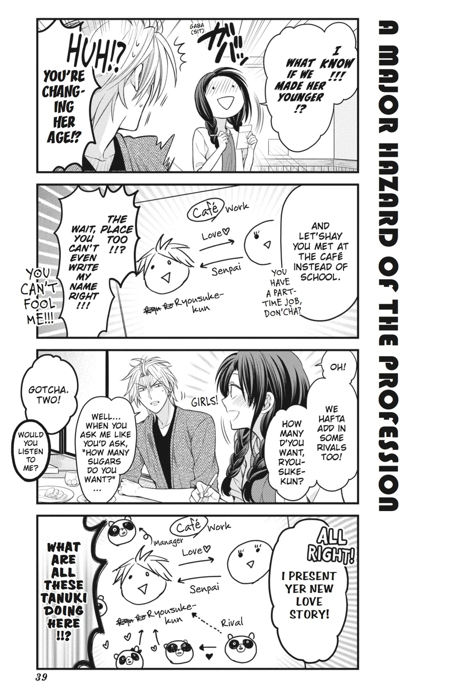 Monthly Girls’ Nozaki-kun Chapter 63 — page 9