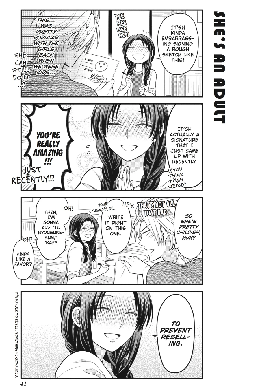 Monthly Girls’ Nozaki-kun Chapter 63 — page 11