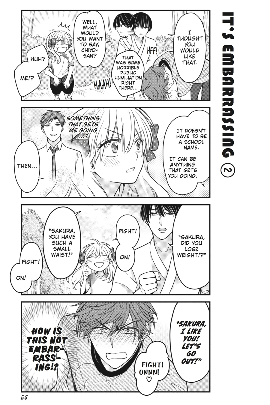 Monthly Girls’ Nozaki-kun Chapter 64 — page 9