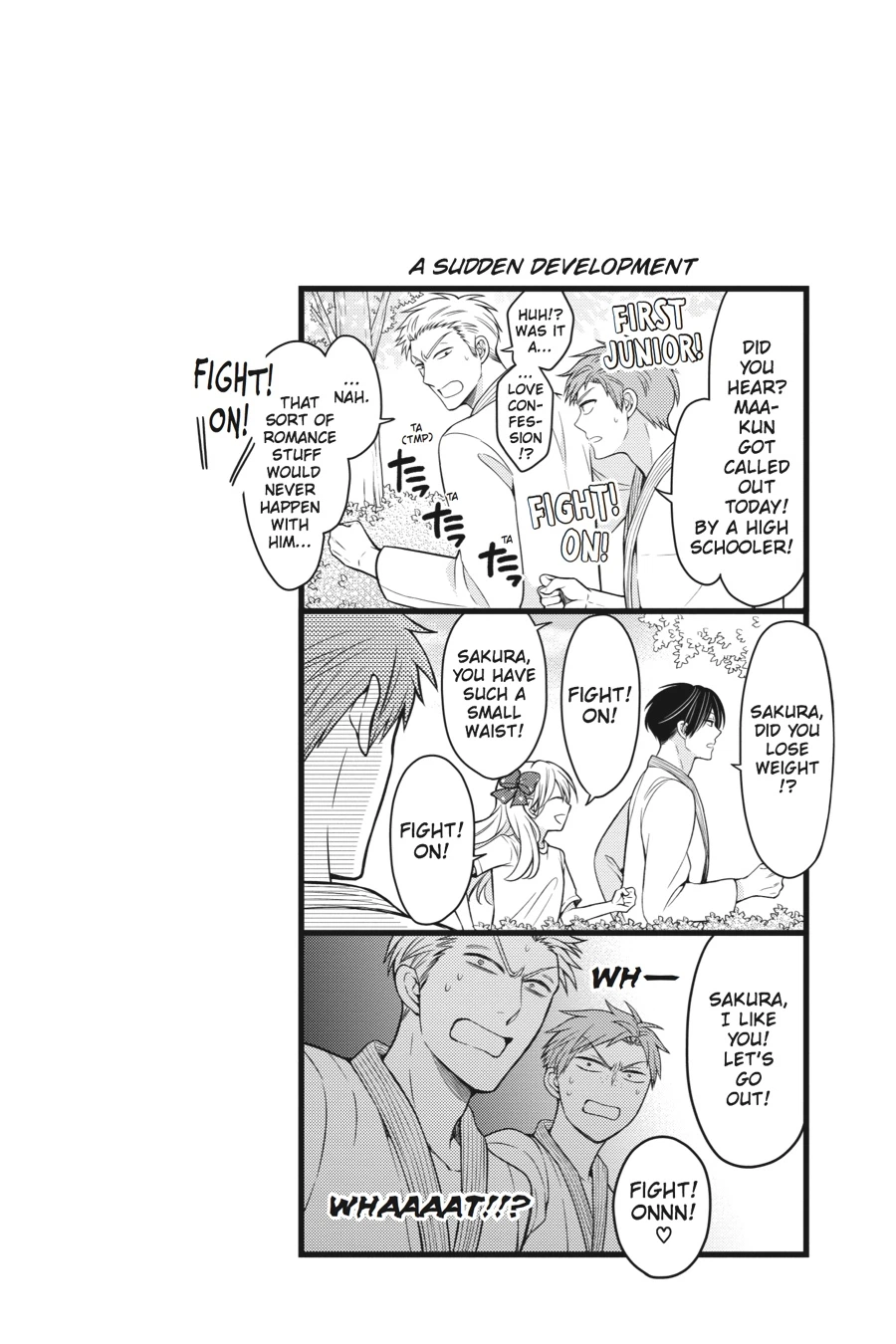 Monthly Girls’ Nozaki-kun Chapter 64 — page 14