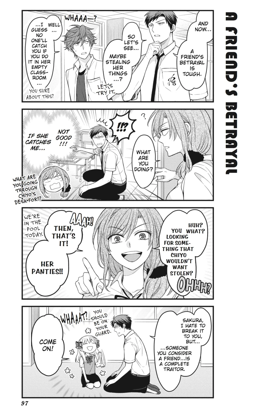 Monthly Girls’ Nozaki-kun Chapter 67 — page 9