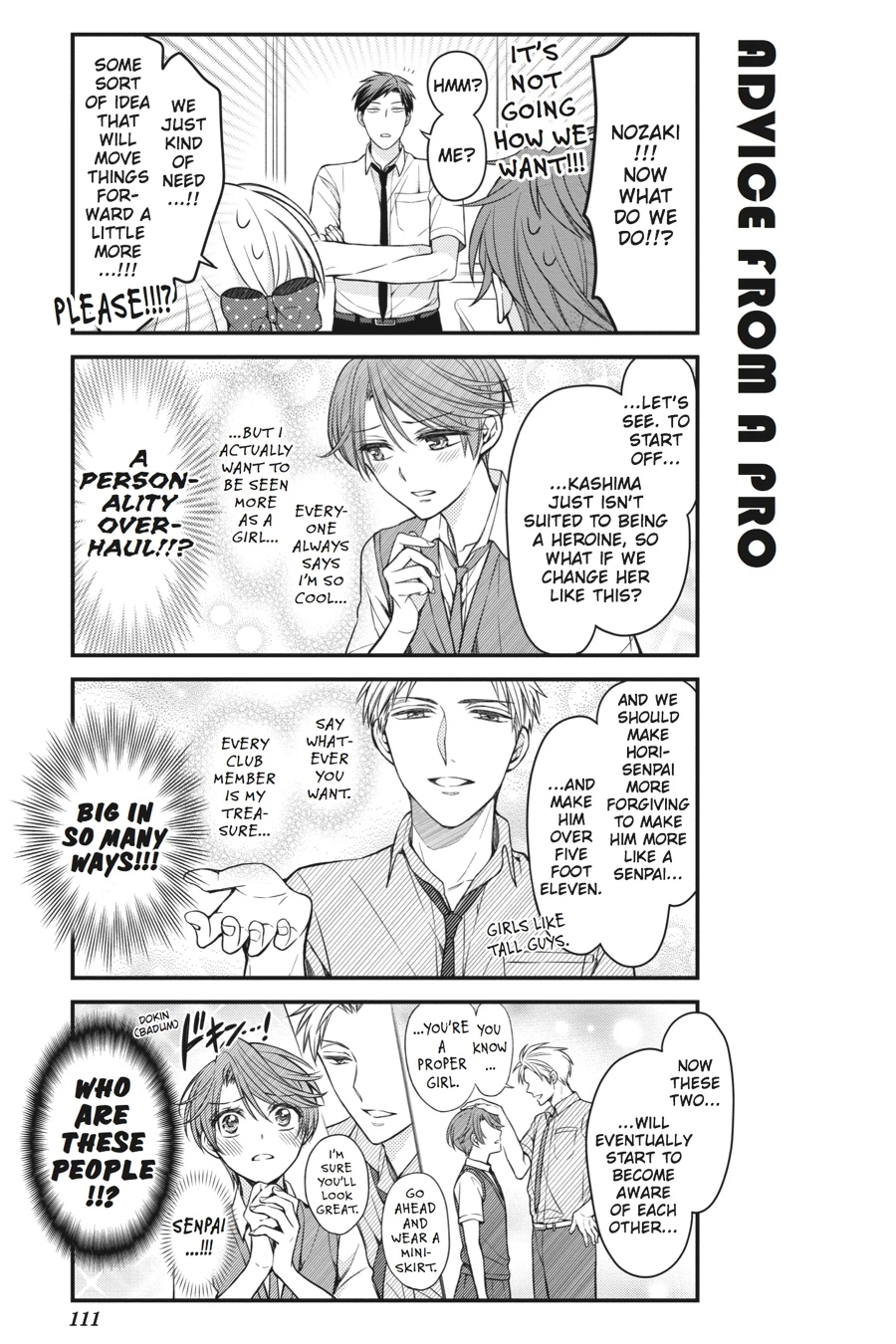 Monthly Girls’ Nozaki-kun Chapter 68 — page 9