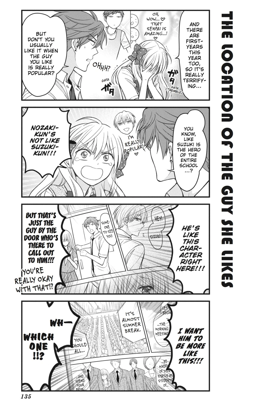 Monthly Girls’ Nozaki-kun Chapter 70 — page 5