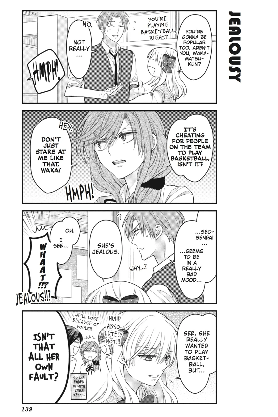 Monthly Girls’ Nozaki-kun Chapter 70 — page 9