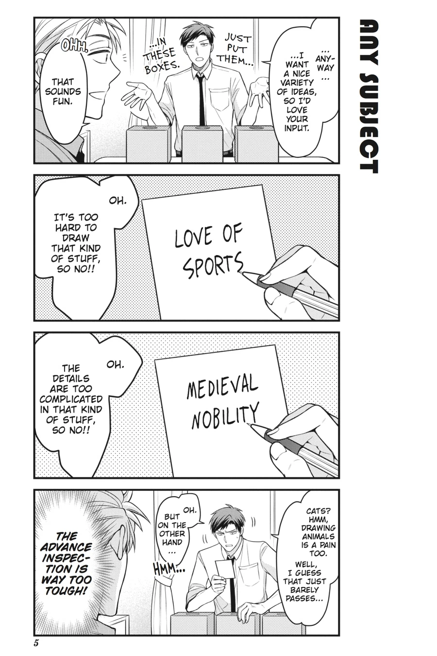 Monthly Girls’ Nozaki-kun Chapter 71 — page 6