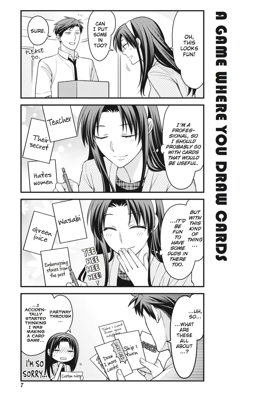Monthly Girls’ Nozaki-kun Chapter 71 — page 8