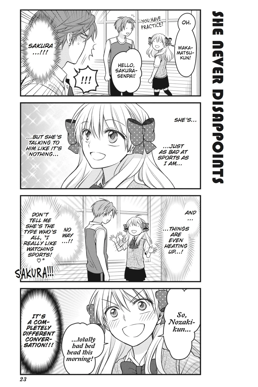 Monthly Girls’ Nozaki-kun Chapter 72 — page 7