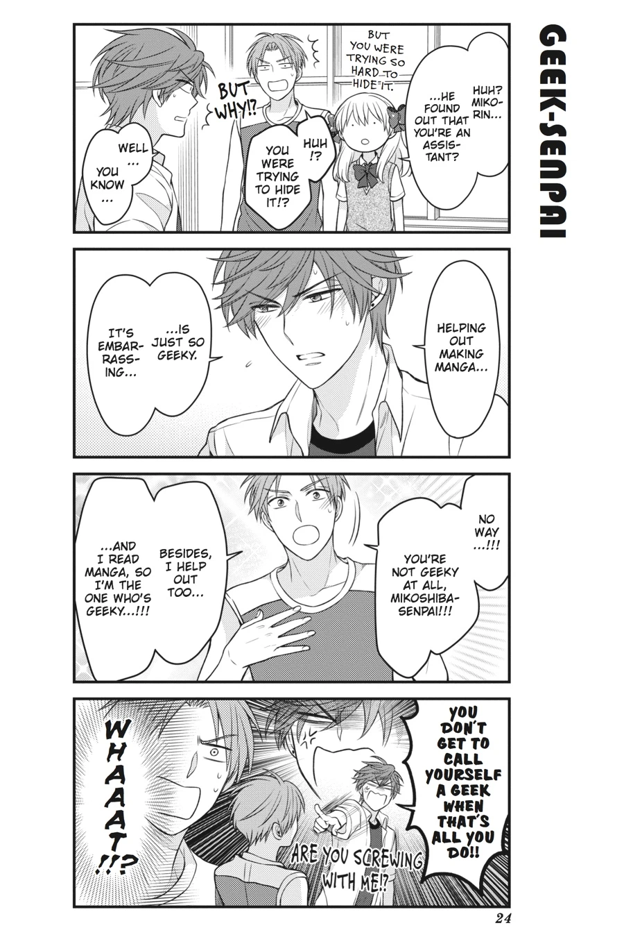 Monthly Girls’ Nozaki-kun Chapter 72 — page 8
