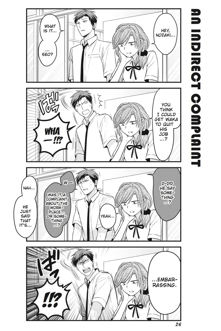 Monthly Girls’ Nozaki-kun Chapter 72 — page 10