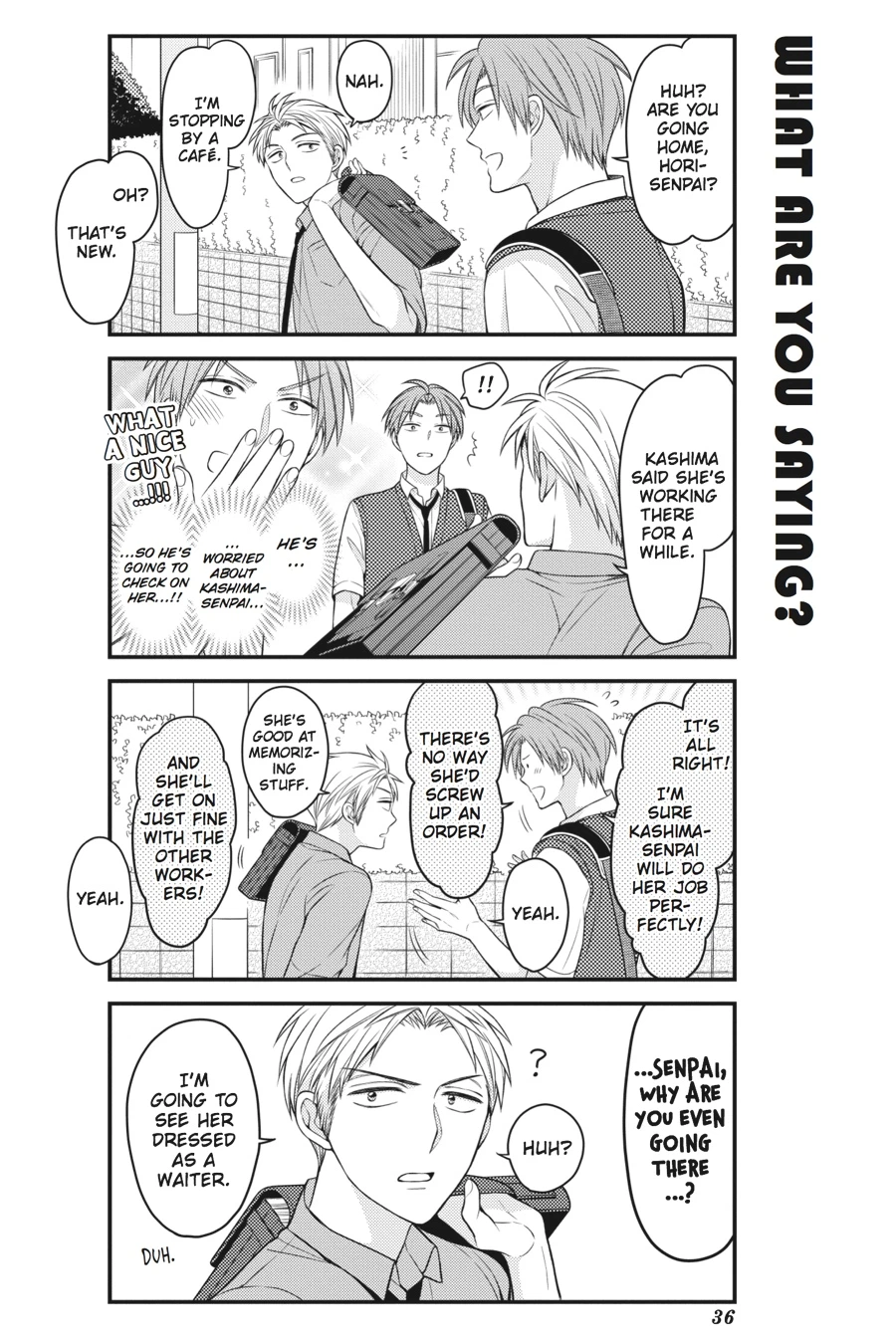 Monthly Girls’ Nozaki-kun Chapter 73 — page 6