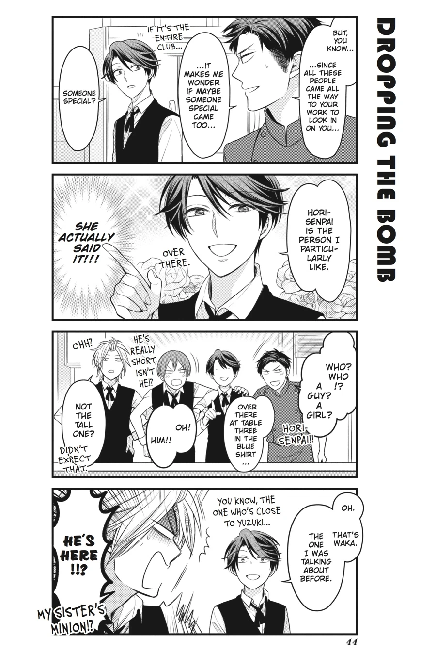 Monthly Girls’ Nozaki-kun Chapter 73 — page 14