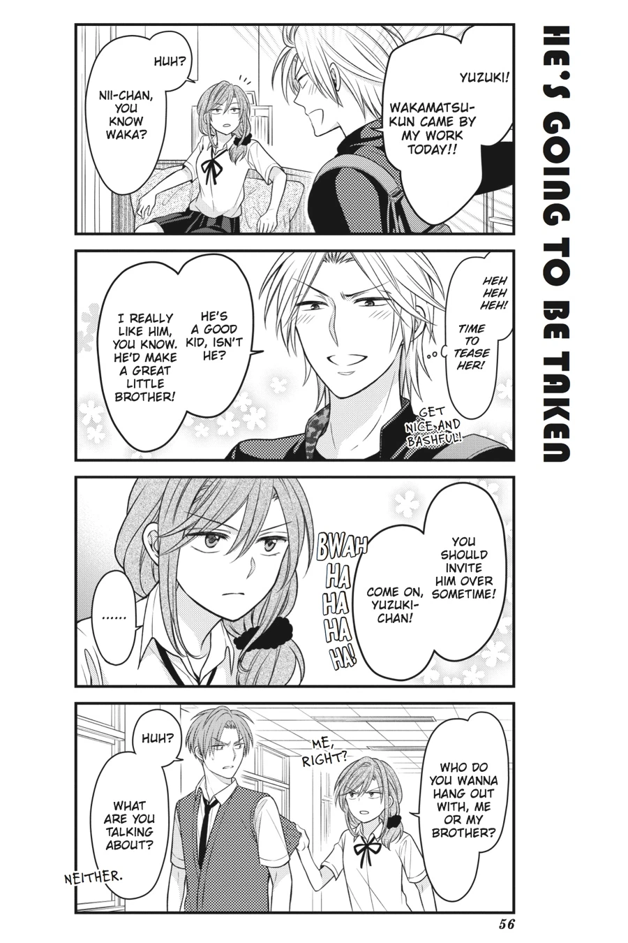 Monthly Girls’ Nozaki-kun Chapter 74 — page 12