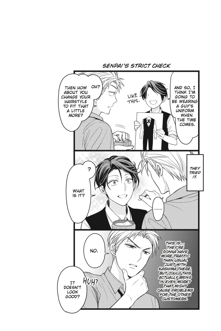 Monthly Girls’ Nozaki-kun Chapter 74 — page 14