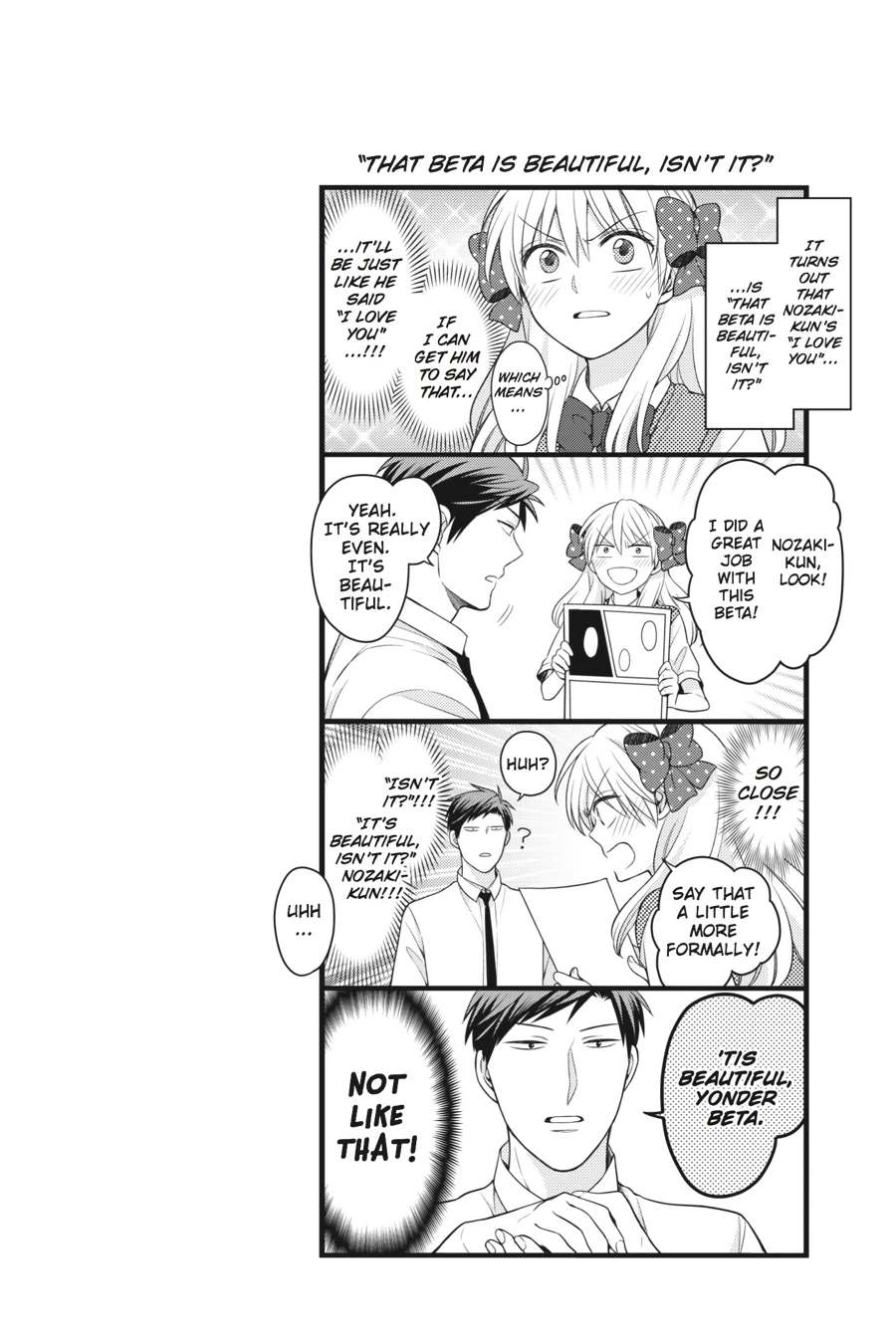 Monthly Girls’ Nozaki-kun Chapter 75 — page 14