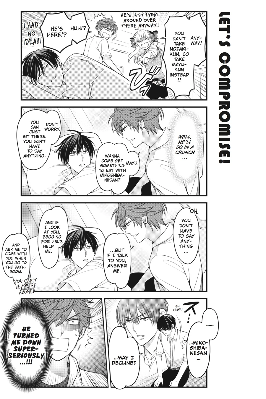 Monthly Girls’ Nozaki-kun Chapter 76 — page 5