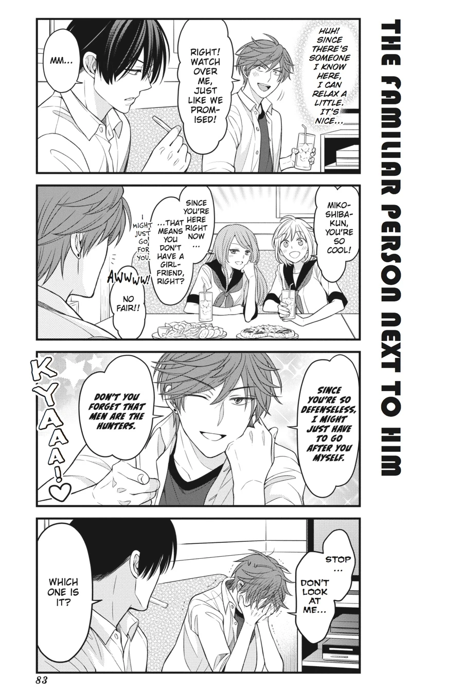 Monthly Girls’ Nozaki-kun Chapter 76 — page 9