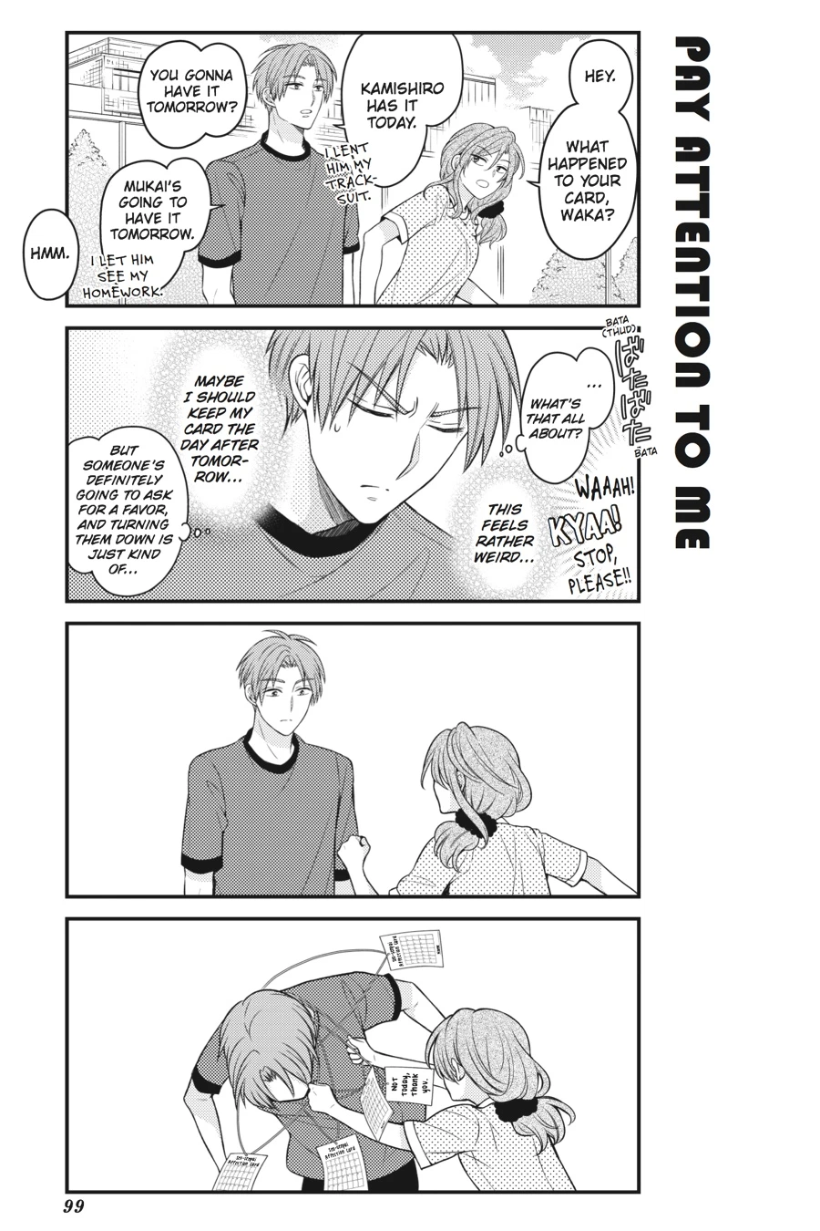 Monthly Girls’ Nozaki-kun Chapter 77 — page 11